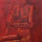 Acrylbild, Akt